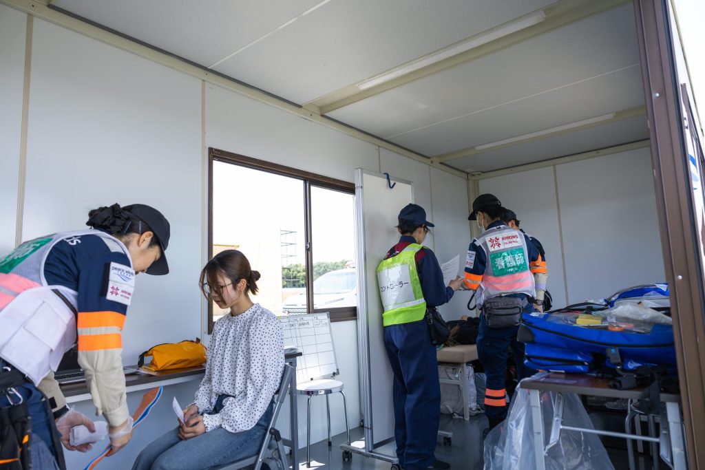 南海トラフ巨大地震に備えた高知県総合防災訓練 3 PW C6645