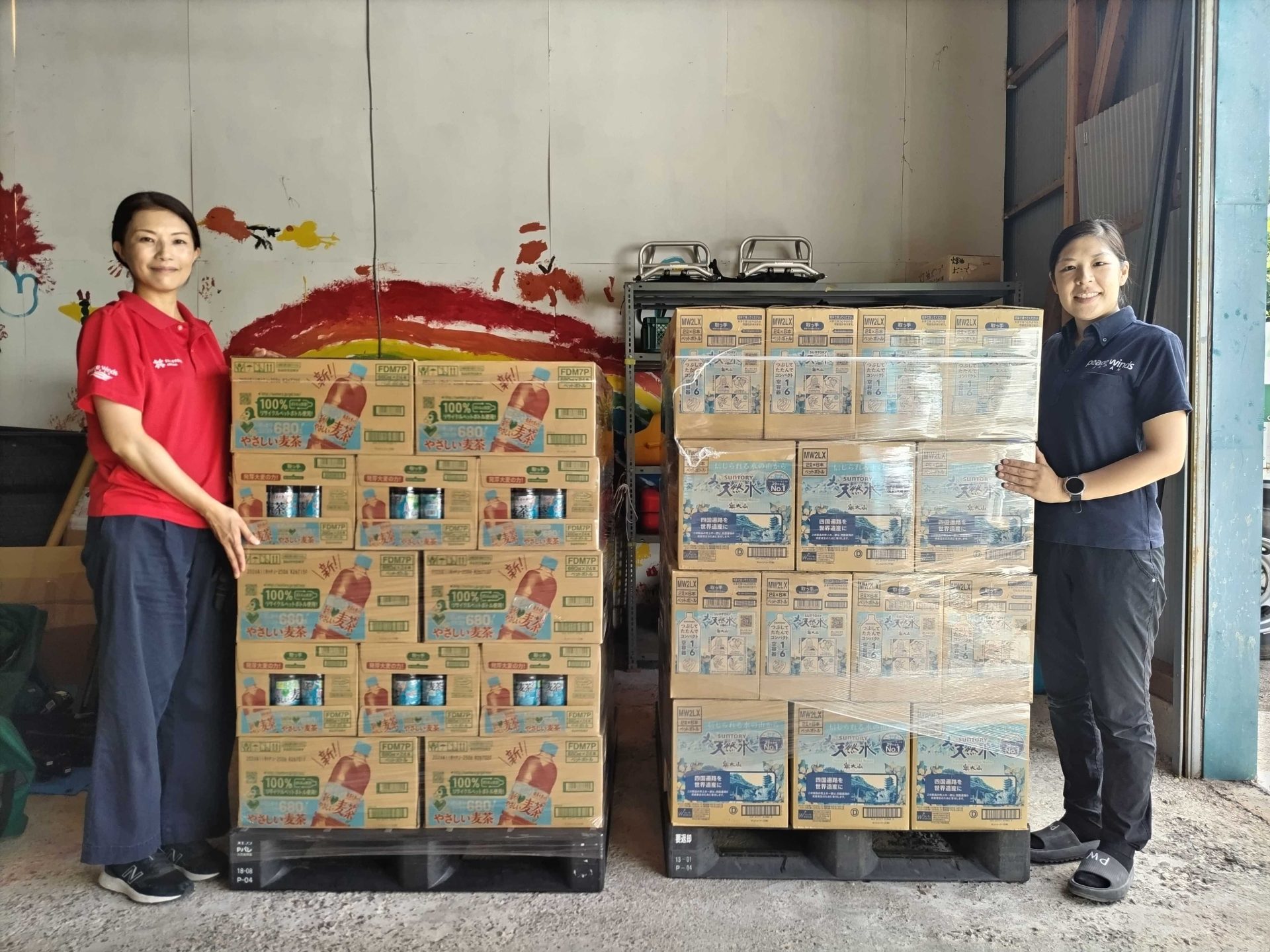 【企業連携】災害時に向けた飲料の共同備蓄を開始！