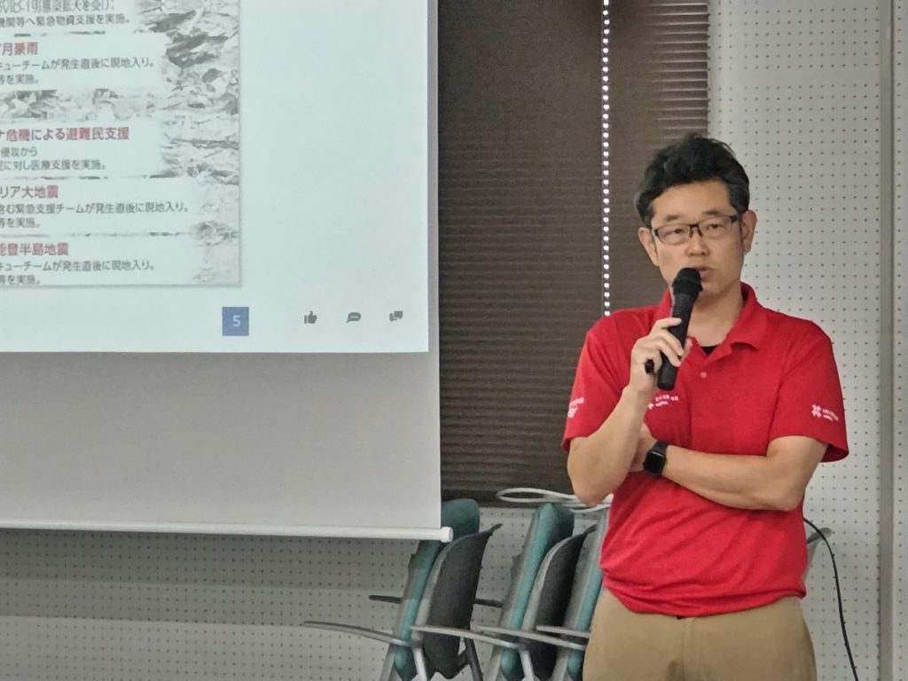 「もしもの時」に備えるリアルな2日間。稲葉からのレポート 〜長崎での災害医療・避難所訓練に参加して〜 1 DSC 1709