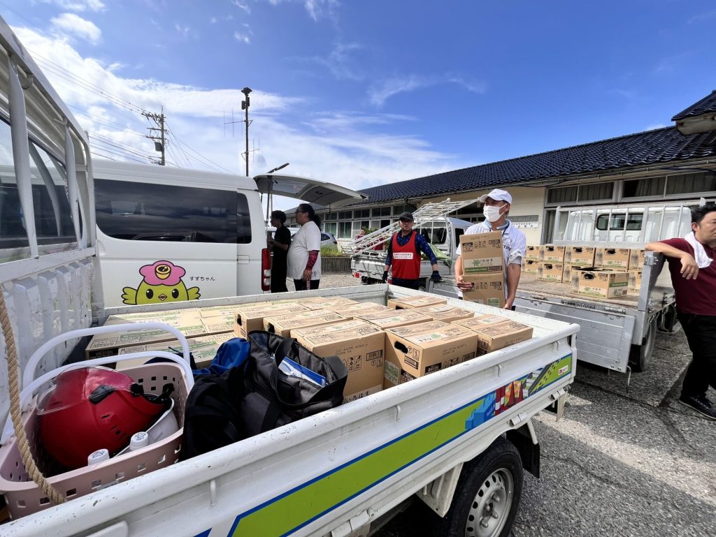 奥能登に大雨再び。安否確認や避難所開設支援等を実施 4 c2fb9defa63eedb47aad25eabbeefd0f