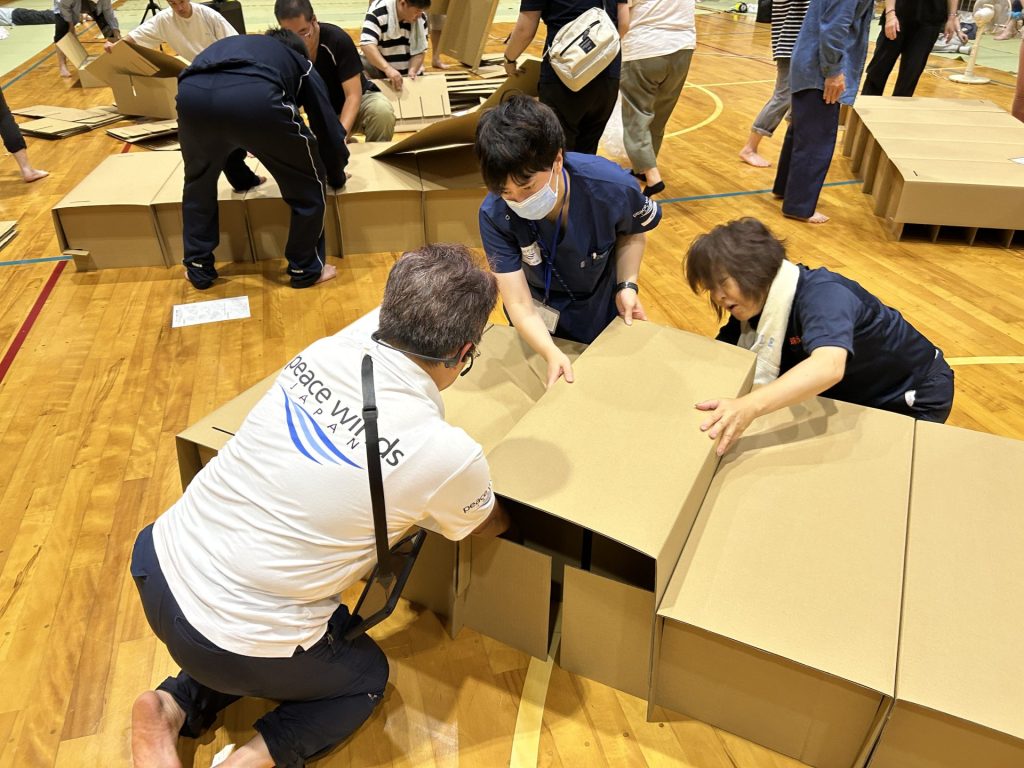奥能登に大雨再び。安否確認や避難所開設支援等を実施 6 IMG 6933