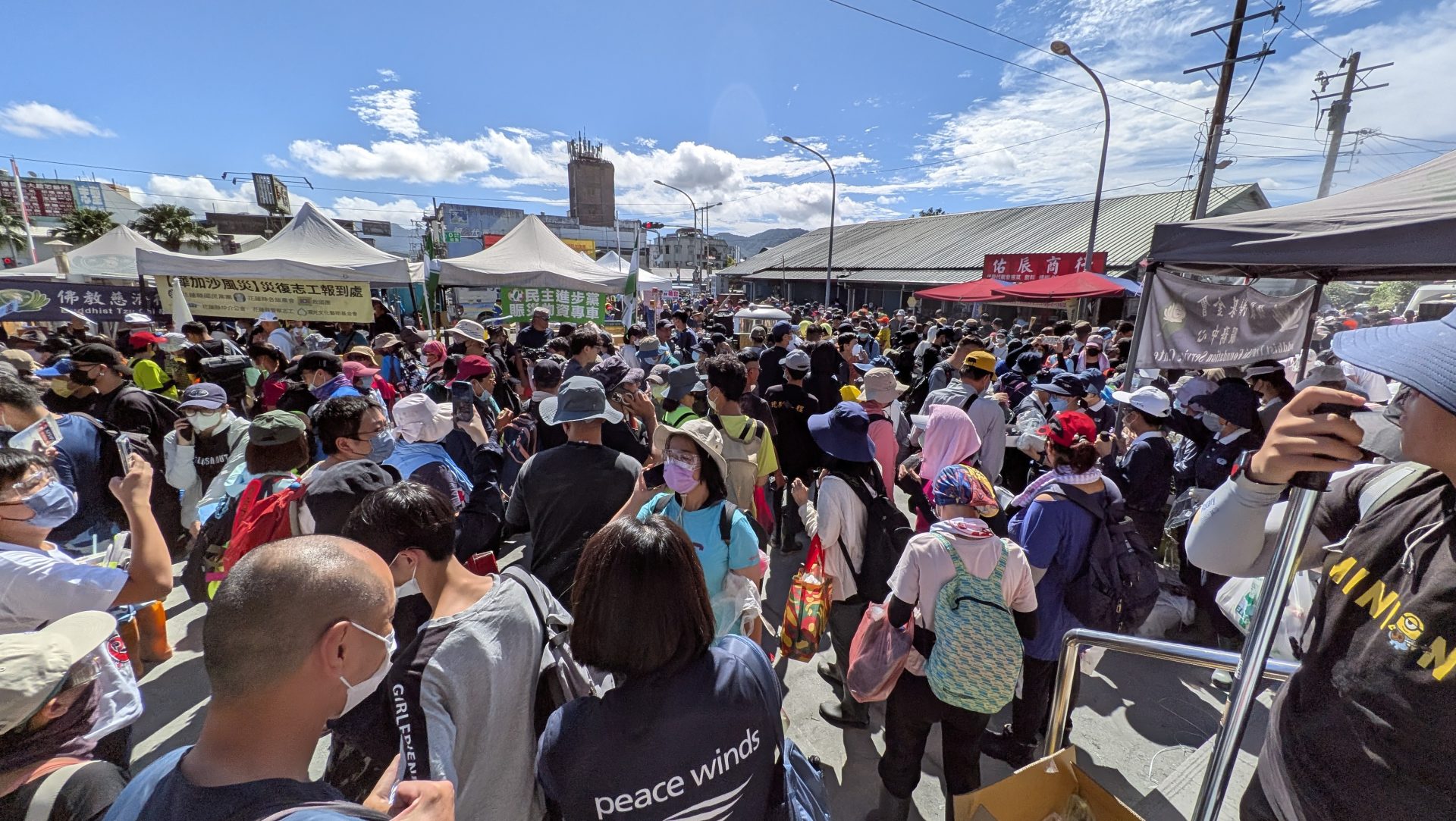 【台湾 台風18号 緊急支援】街全体が復旧・復興に向けて、力を合わせて立ち上がろうとしている!