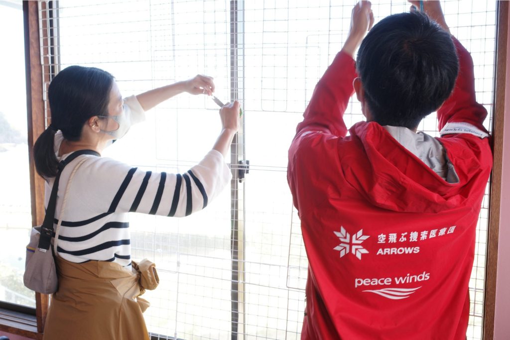 【大分市大規模火災 緊急支援】ペット支援チームを派遣し、地域と連携して捜索保護・物資支援を実施しました 4 5