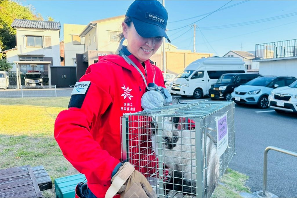 【大分市大規模火災 緊急支援】ペット支援チームを派遣し、地域と連携して捜索保護・物資支援を実施しました 5 6