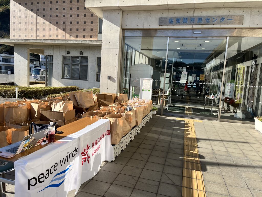 【大分市大規模火災 緊急支援】ユニクロと連携し1,000点以上の冬物衣類を配布 2 IMG 5289