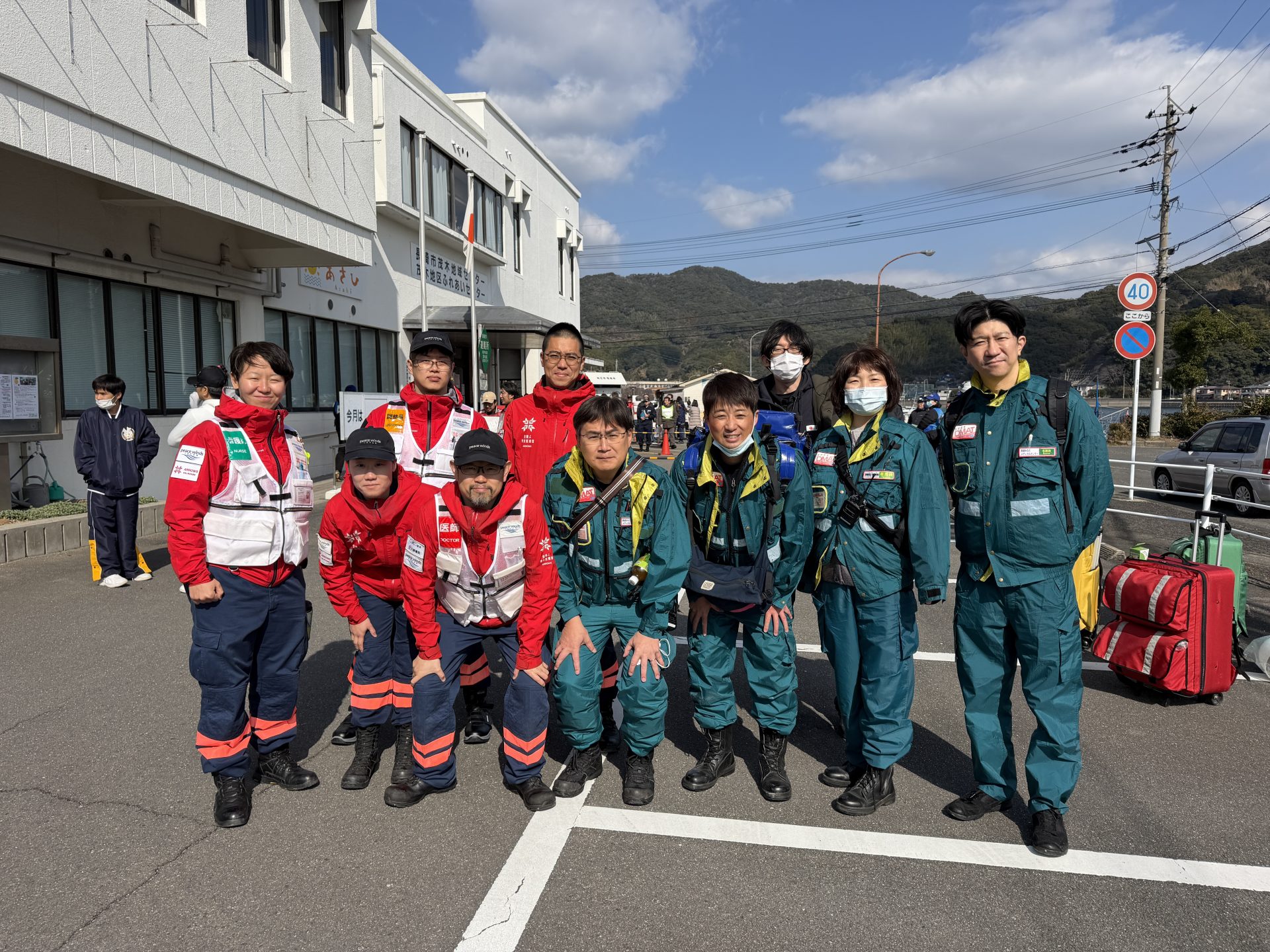 【孤立地域の命を繋ぐために】長崎市大規模孤立集落訓練に参加しました