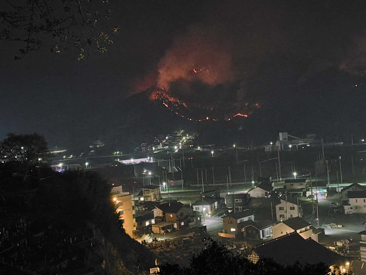 岩手県大槌町 山林火災緊急支援】焼失面積150ha超、240名以上が避難